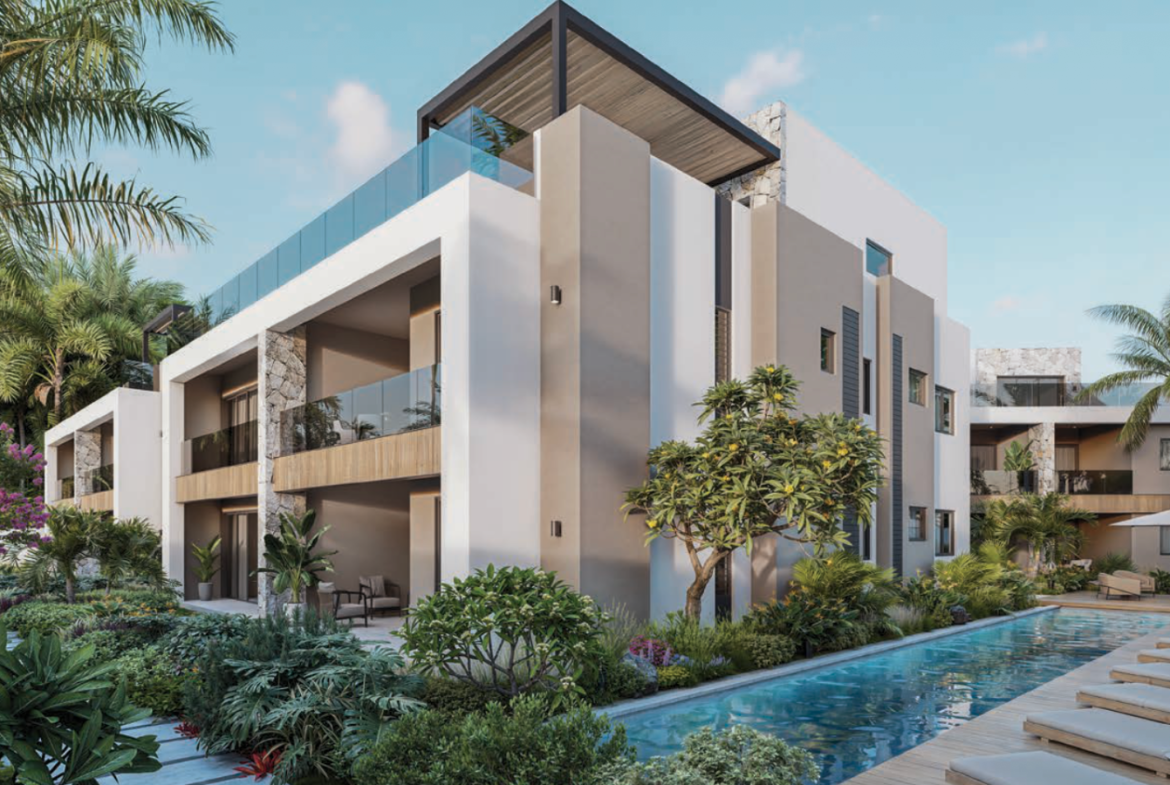 AMALI Tamarin apartment exterior view