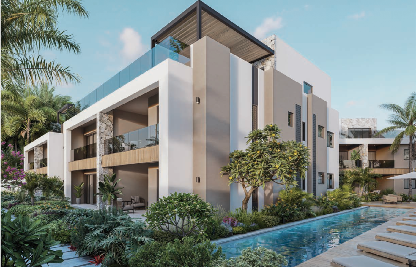 AMALI Tamarin apartment exterior view