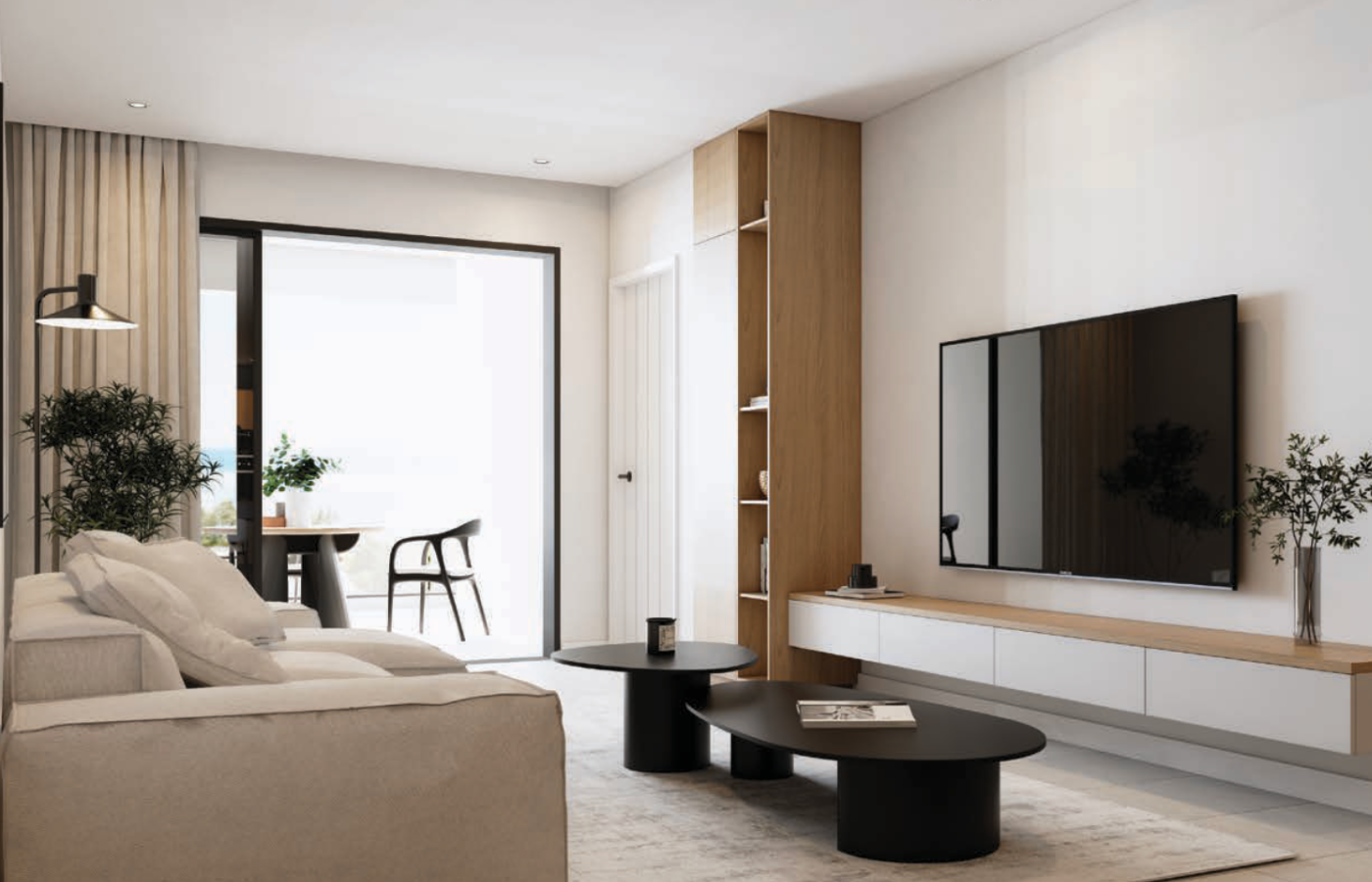 AMALI Tamarin apartment Living room