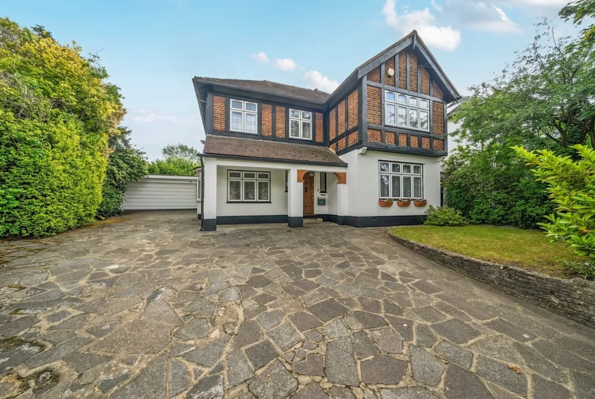 4 bed detached mock-Tudor house exterior, Crofton Road, Orpington BR6